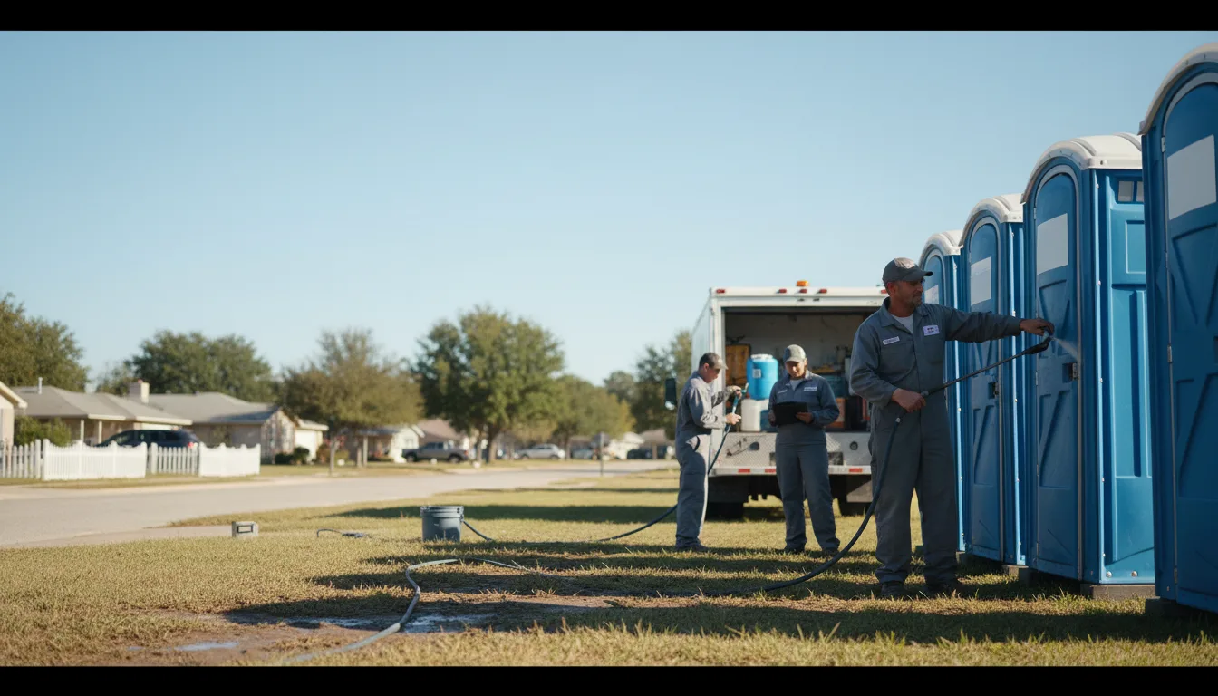 Long-Term Portable Toilet Rental in Jeddo, MI near me